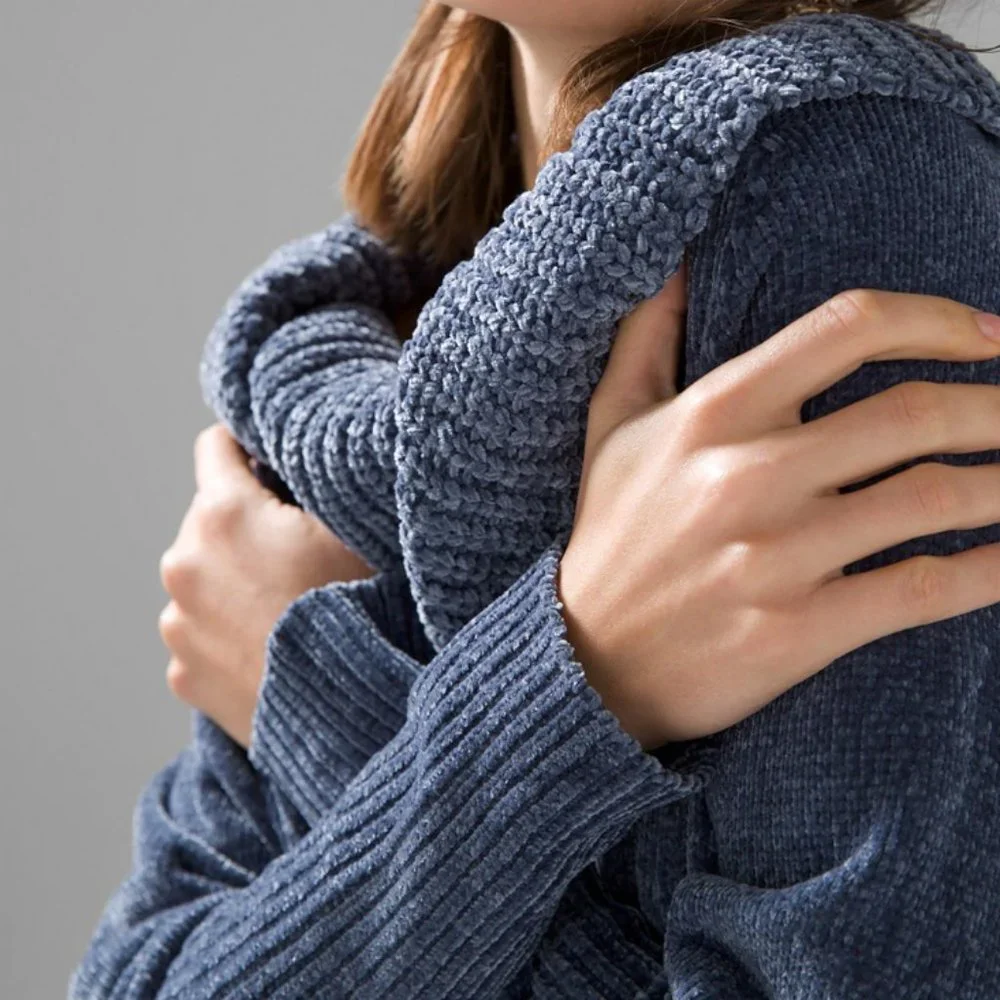 NWT WHBM Cowl Neck Chenille Sweater - Picture 4 of 5